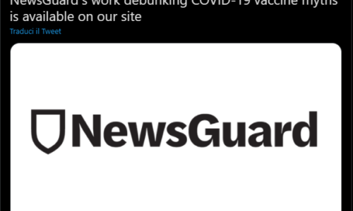 FONTI: ”@NewsGuardRating Special Report” Le 46 principali bufale sul vaccino contro il COVID-19 #Infodemia #Covid19 #biblioVerifica