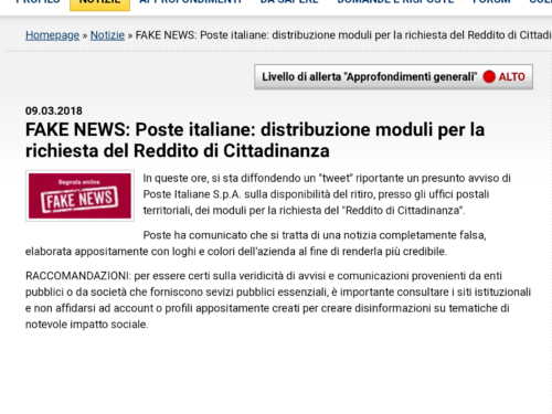 #oscardellabufala: Poste italiane distribuzione moduli per la richiesta del #RedditodiCittadinanza #biblioVerifica