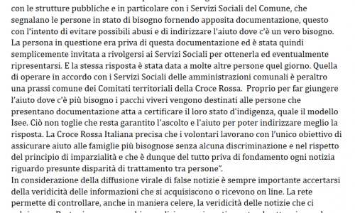 #oscardellabufala: CROCE ROSSA RESPINGE ITALIANO AFFAMATO: “Non hai certificato da profugo” #biblioVerifica