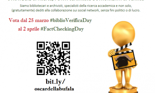 #Oscardellabufala: vota la bufala #bilioverificaDAY dal 25_marzo_2023 al 2_aprile_2023 #factcheckingday