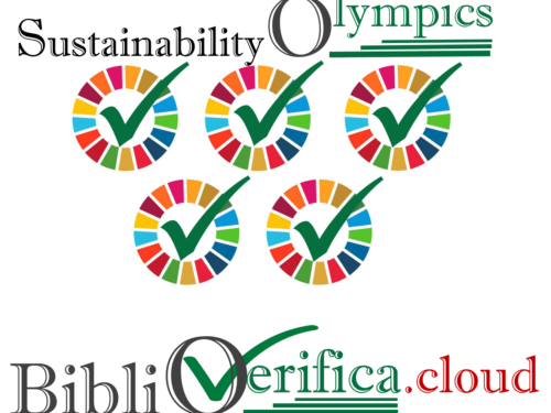 EVENTI: #BiblioVerifica Sustainability Olympics 2019 #sdgs #sustainabledevelopment #svilupposostenibile