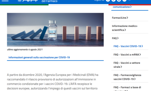 FONTI: #AIFA Agenzia Italiana del Farmaco contro #Infodemia #Covid19 #biblioVerifica